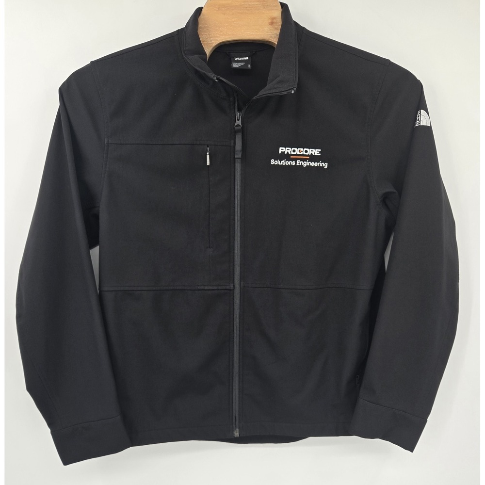 The North Face Castle Rock Jacket Mens XL Full Zip Soft Shell Water Repellent